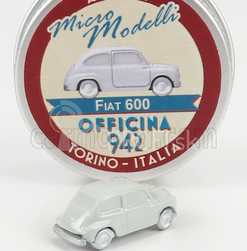 Officina-942 Fiat 600 1955 1:160 svetlosivá