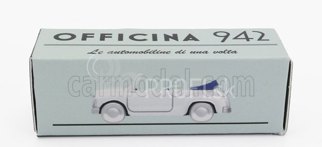 Officina-942 Fiat 600 Maggiolina Carrozzeria Francis Lombardi Cabriolet Open 1958 1:76 Biela