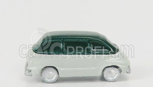 Officina-942 Fiat 600 Multipla 1956 1:160 sivá tmavozelená