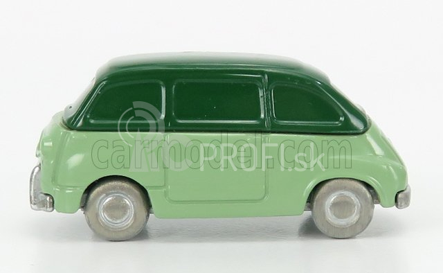 Officina-942 Fiat 600 Multipla 1956 1:76 2 tóny zelená