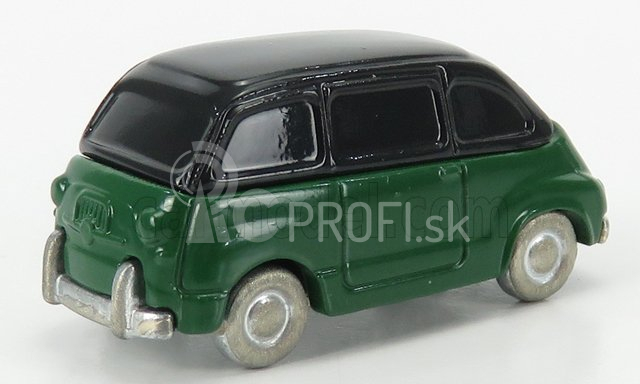 Officina-942 Fiat 600 Multipla 1956 1:76 zelená čierna