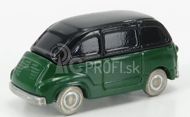 Officina-942 Fiat 600 Multipla 1956 1:76 zelená čierna