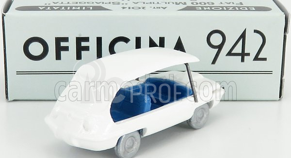 Officina-942 Fiat 600 Spiaggetta Vignale 1957 1:76 Biela