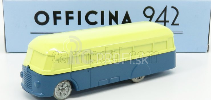 Officina-942 Fiat 626 Rnl Bus 1939 1:76 Cream Blue