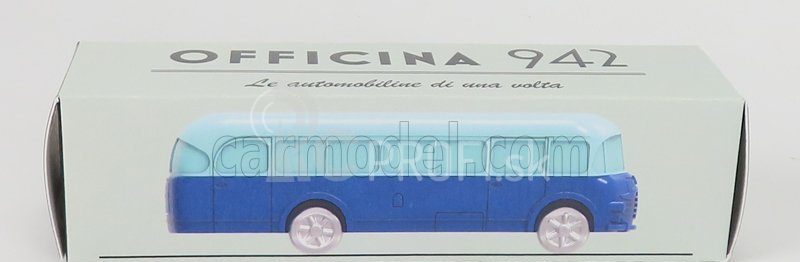 Officina-942 Fiat 640n Bus Carrozzeria Bianchi Linea Extraurbana 1950 1:76 2 Tones Blue