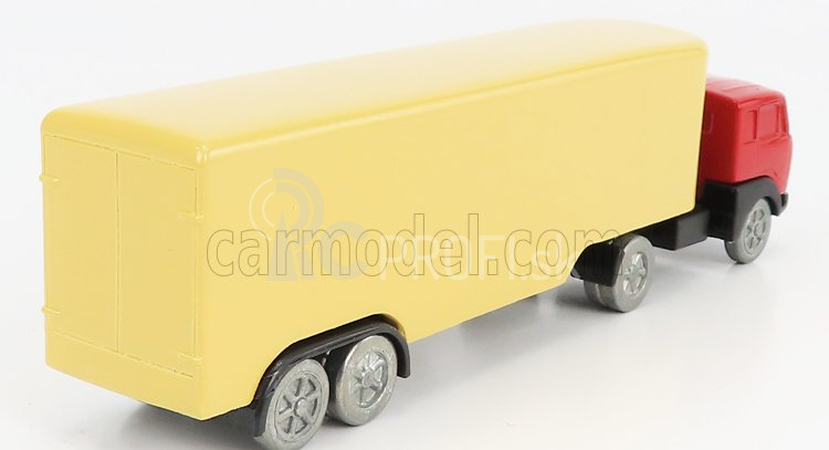 Officina-942 Fiat 682 T2 Truck Semirimorchio Furgonato 1955 1:76 Červená krémová