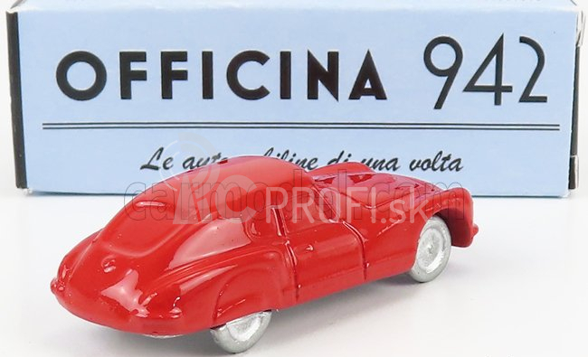 Officina-942 Fiat 8v 1-series 1952 1:76 Červená