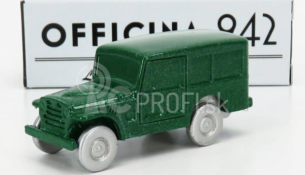 Officina-942 Fiat Campagnola Sw Station Wagon Carrozzeria Savio 1954 1:76 Zelená