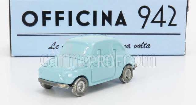 Officina-942 Fiat Nuova 500 1957 1:76 svetlomodrá