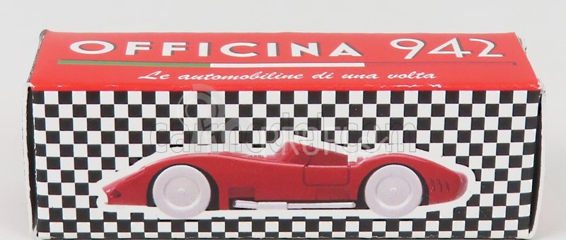 Officina-942 Maserati 450s Spider 1958 1:76 Červená