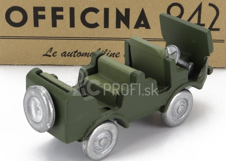 Officina-942 Om fiat Autocarretta 36dmp 1936 1:76 Vojenská zelená