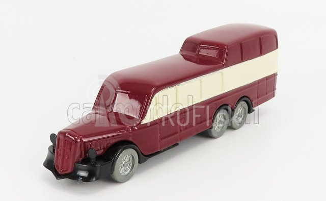 Officina-942 Om fiat Titano Bus Gran Turismo Panoramico Carrozzeria Varesina 1938 1:76 Red Cream