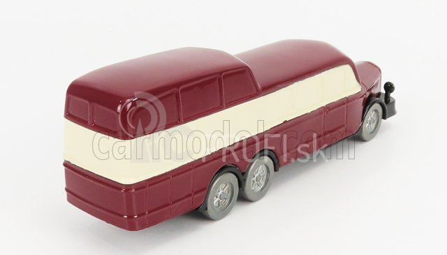 Officina-942 Om fiat Titano Bus Gran Turismo Panoramico Carrozzeria Varesina 1938 1:76 Red Cream