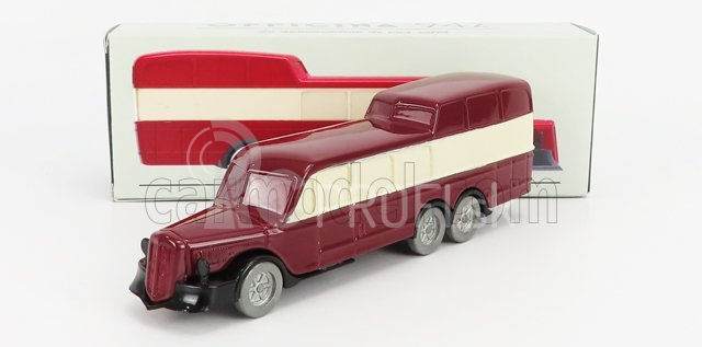 Officina-942 Om fiat Titano Bus Gran Turismo Panoramico Carrozzeria Varesina 1938 1:76 Red Cream