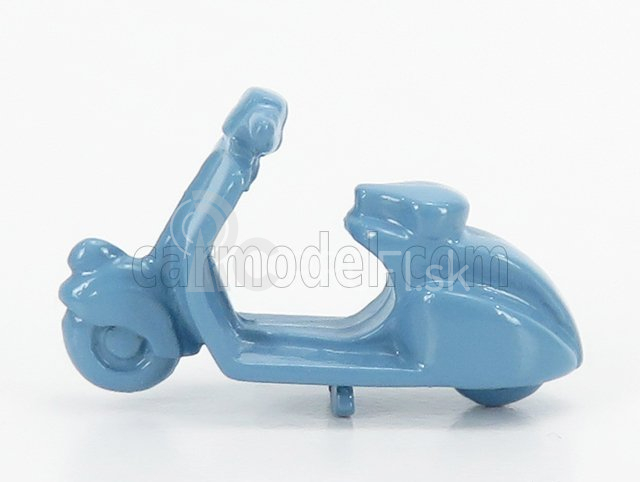 Officina-942 Piaggio Set 2x Vespa 98 + Vespa 98 Sidecar 1946 1:76 svetlomodrá svetlosivá