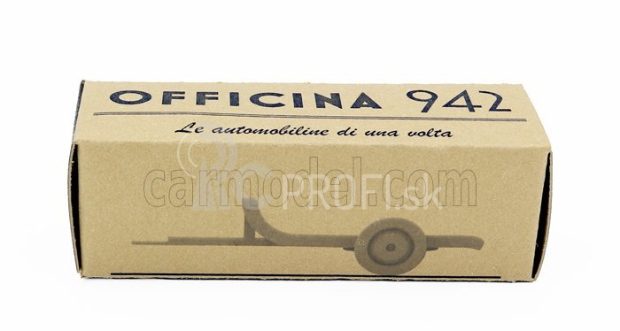 Officina-942 Príves Rimorchio Viberti Trasporto Carro L3 1939 1:76 Vojenská zelená