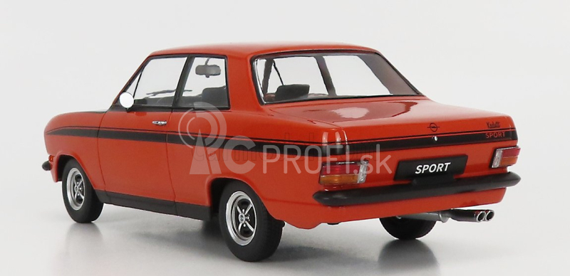 Opel Kadett B Sport 1973 v mierke 1:18 červený čierny