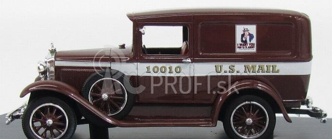 Originálne diely Ford usa Model-a Van Us Mail 1931 1:43 Brown