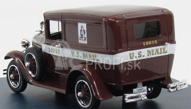 Originálne diely Ford usa Model-a Van Us Mail 1931 1:43 Brown