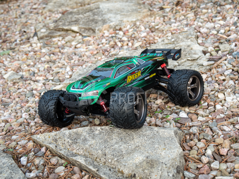 RC auto X9116 Challenger truggy, zelená