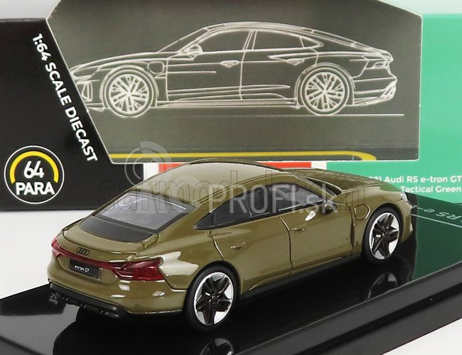 Paragon-models Audi Gt Rs E-tron Lhd 2021 1:64 Textic Green