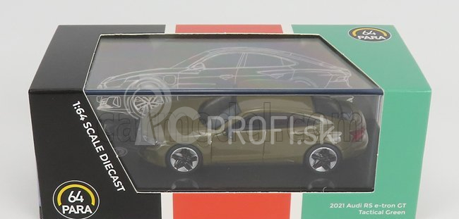 Paragon-models Audi Gt Rs E-tron Lhd 2021 1:64 Textic Green