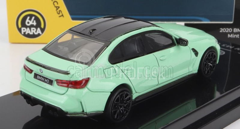 Paragon-models BMW radu 3 M3 (g80) Lhd 2020 1:64 Mätovo zelená