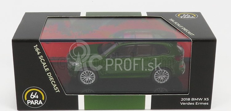 Paragon-models BMW X5 (g05) Lhd 2020 1:64 Verde Emes - zelená