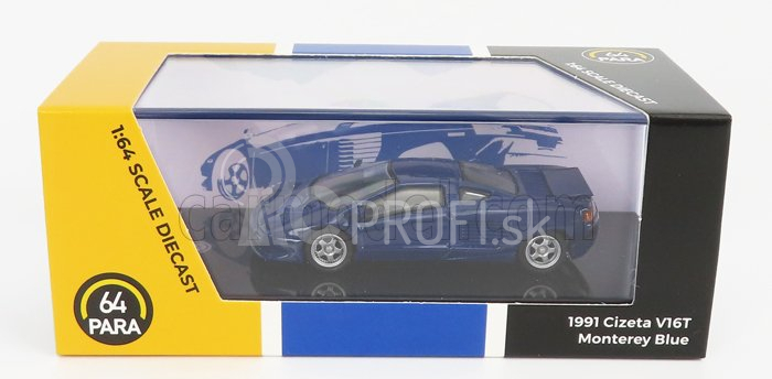 Paragon-models Cizeta V16t 1991 1:64 Modrá