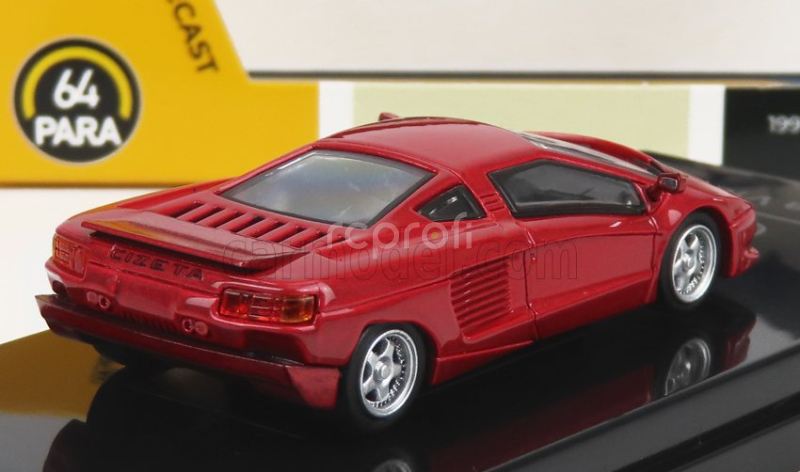 Paragon-models Cizeta V16t Lhd 1991 1:64 Rosso Diablo - červená