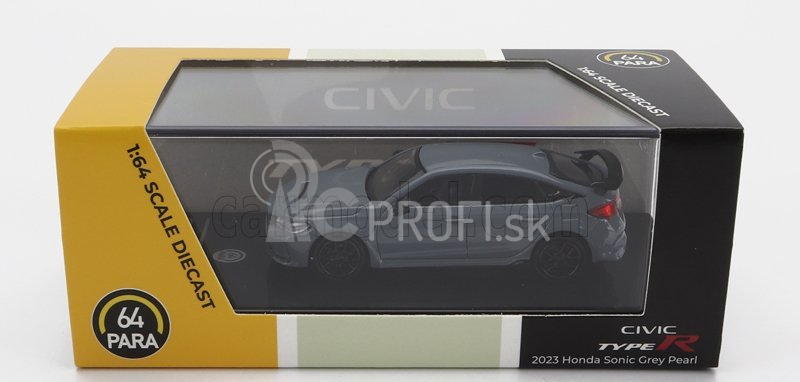 Paragon-models Honda Civic Type R Fl5 Lhd 2023 1:64 sivá