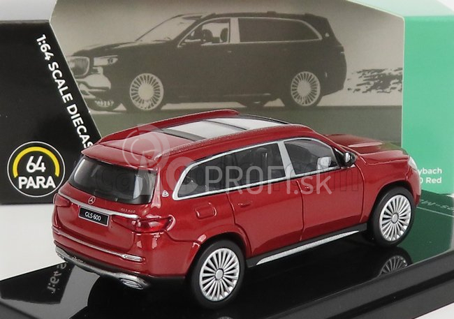 Paragon-models Mercedes benz Maybach Gls-class 600 (x167) Lhd 2019 1:64 Červená