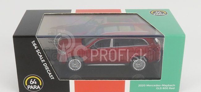 Paragon-models Mercedes benz Maybach Gls-class 600 (x167) Lhd 2019 1:64 Červená