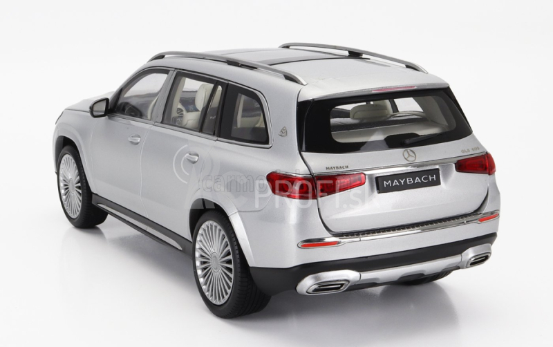 Paragon-models Mercedes benz Maybach Gls-class Gls600 4-matic (x167) 2019 1:18 Strieborný