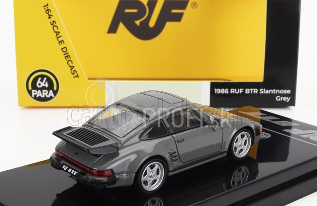 Paragon-models Porsche 911 930 Ruf Btr Slantnose Lhd 1986 1:64 Sivá