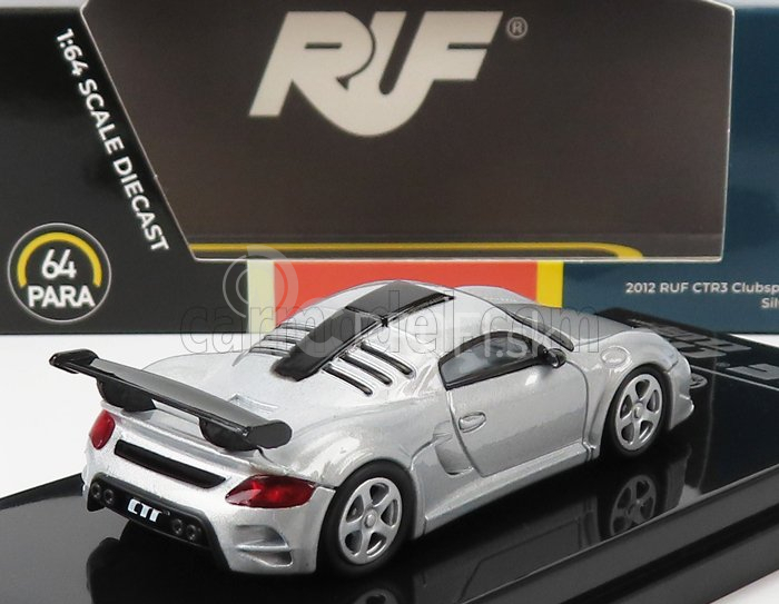 Paragon-models Porsche Ctr3 Ruf Clubsport (základná 911) 2012 1:64 Strieborná