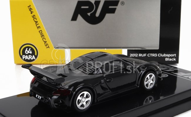 Paragon-models Porsche Gt Ruf Ctr3 Clubsport Lhd 2012 1:64 Black