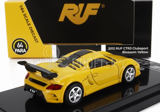 Paragon-models Porsche Gt Ruf Ctr3 Clubsport Lhd 2012 1:64 Žltá