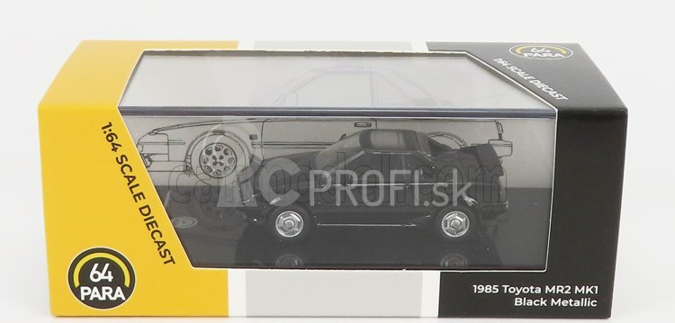 Paragon-models Toyota Mr2 Mki 1985 1:64 čierna