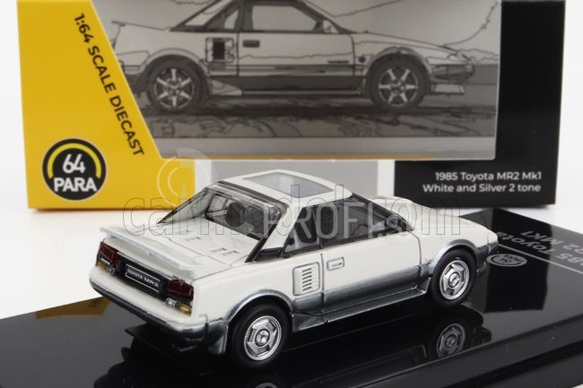 Paragon-models Toyota Mr2 Mki Lhd 1985 1:64 Biela