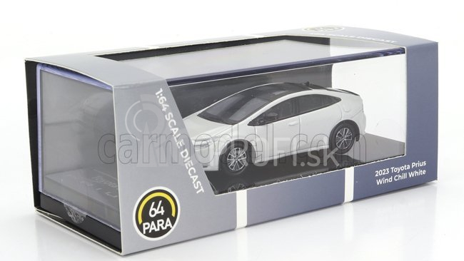 Paragon-models Toyota Prius Lhd 2023 1:64 Biela