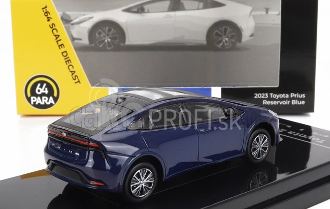 Paragon-models Toyota Prius Lhd 2023 1:64 Modrá