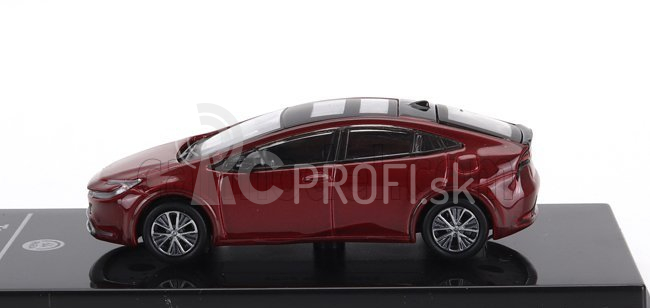 Paragon-models Toyota Prius Lhd 2023 1:64 Red Met