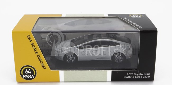 Paragon-models Toyota Prius Lhd 2023 1:64 strieborná