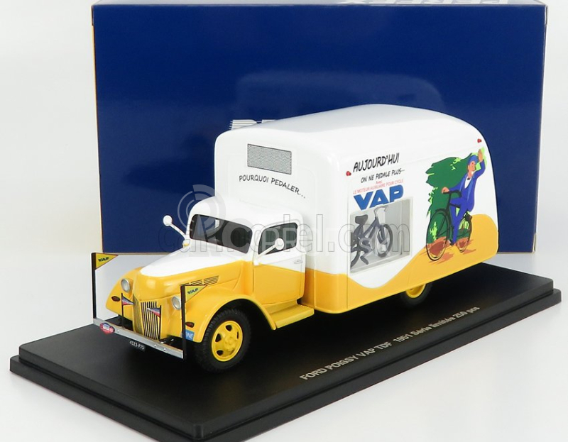 Perfex Ford usa Truck Van Poissy Vap Tdf 1951 1:43 žltá biela