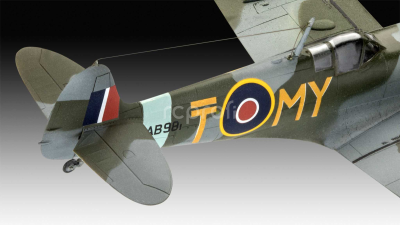 Plastikové modely lietadiel 03710 - Bf109G-10 a Spitfire Mk.V (1:72)