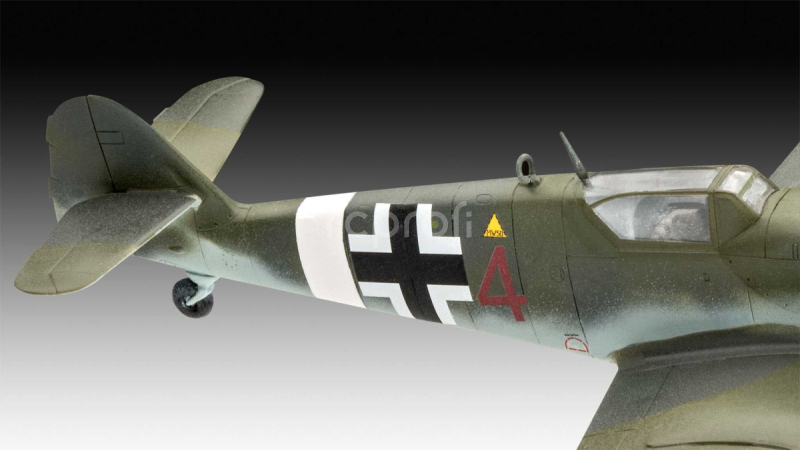 Plastikové modely lietadiel 03710 - Bf109G-10 a Spitfire Mk.V (1:72)