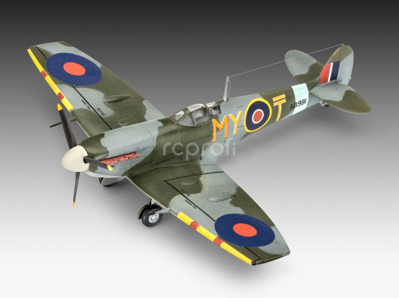 Plastikové modely lietadiel 03710 - Bf109G-10 a Spitfire Mk.V (1:72)