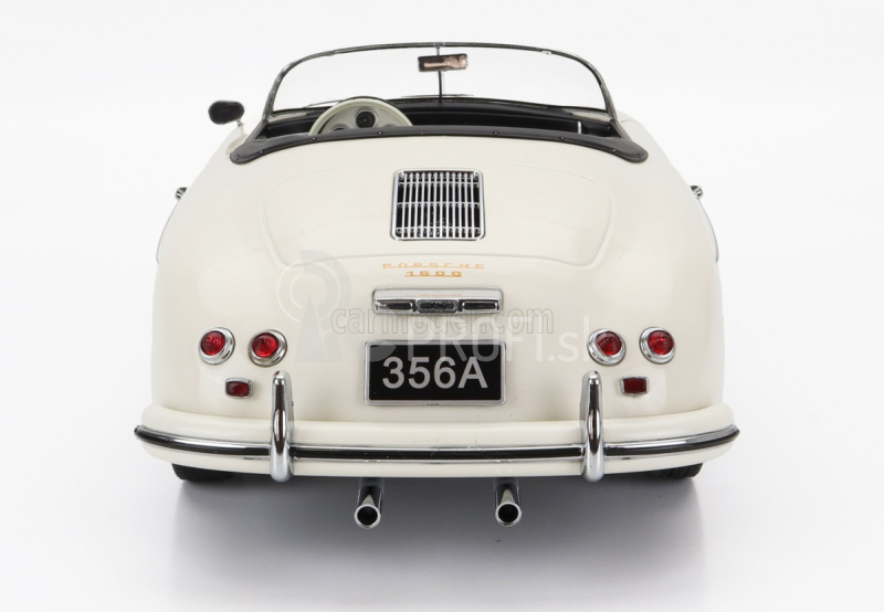 Porsche 356a Speedster 1955 v mierke 1:12 biely