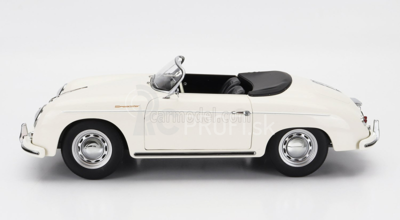 Porsche 356a Speedster 1955 v mierke 1:12 biely